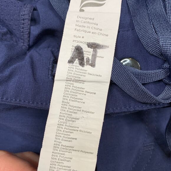 Fabletics Pants Mens S Small Navy The Only Drawstring Lightweight Performance - Picture 7 of 15